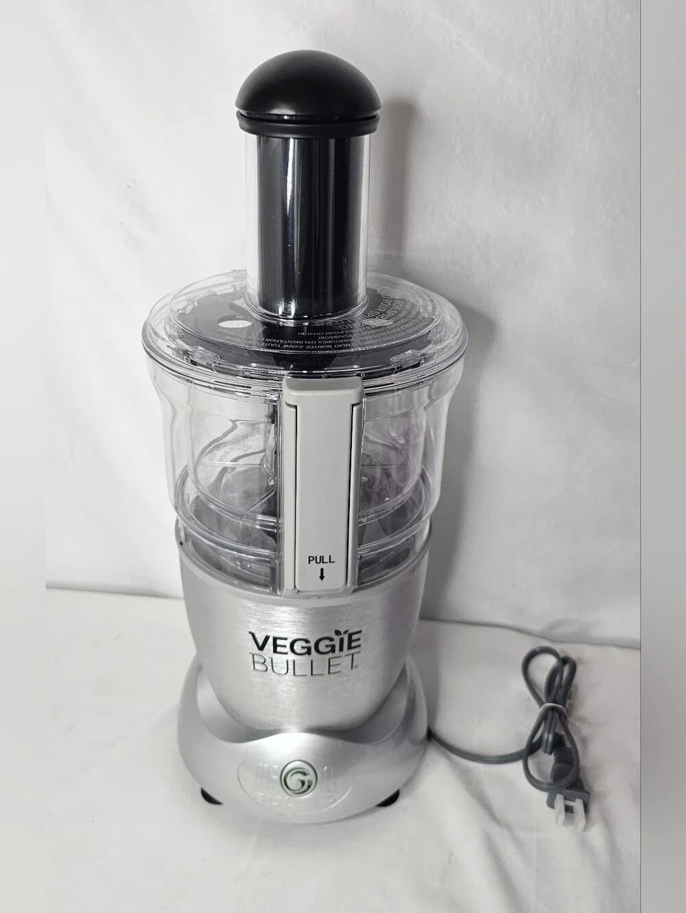 Veggie Bullet Food Processor Spiralizer + BONUS Blender Kit & 3 Extra Blades